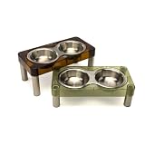 WETNoz Metro Duo High Elevated Pet Bowl