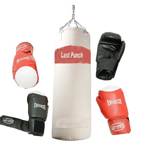 Childrens Toyshop  Sporting Goods : 2 Pairs of Pro Boxing Gloves with Pro Punching Bag New