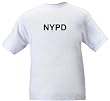NYPD - Law Enforcement Gear - Heather Grey or White T-shirt