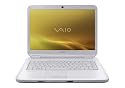 Sony VAIO VGN-NS290J/W 15.4-Inch Laptop (2.0 GHz Intel Core 2 Duo T6400 Processor, 4 GB RAM, 250 GB Hard Drive, Blu-ray Drive, Vista Premium) White