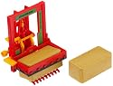 Bruder 02242 Silo Block Cutter with 2 Hay Bales