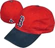 Red Sox Cap - Boston Red Sox Franchise Navy/Red Fitted Cap