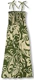Smocked Dress - Bold Beach Botanic Versatile Ties Hawaiian Aloha Smocked Sun Dress