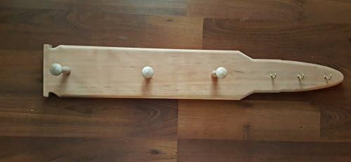 .223 caliber scale model hat/coat/key rack