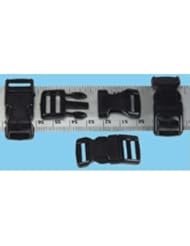 Kitchen: 50 - 1/2" Side Release Plastic Buckles - Import