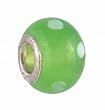 Pandora Style Charm Bead (Z132) Murano Style / Lampwork Glass (14mm x 10mm) (fits Troll too)