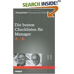 Die besten Checklisten für Manager. A-K (Gebundene Ausgabe)
