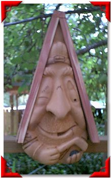 Gnome Birdhouse - Hockey Player