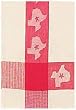 100% Cotton Waffle Weave Red Texas Dishtowel 18" X 28" Set / 6