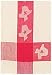 100% Cotton Waffle Weave Red Texas Dishtowel 18" X 28" Set / 6