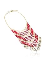 Amrita Singh Collar Broadway Beaded (Rojo)