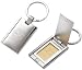 Monogrammed Photo Picture Frame Key Ring Holder