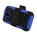 Eagle Cell Kyocera Hydro Edge/C5215 Hybrid Case with Kickstand and Holster - Retail Packaging - Blue/Black