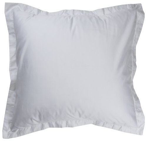 Sheridan Essentials Kissenbezug aus Baumwollsatin mit Fadenzahl 1000, 65&nbsp;x&nbsp;65&nbsp;cm, schneewei&szlig;