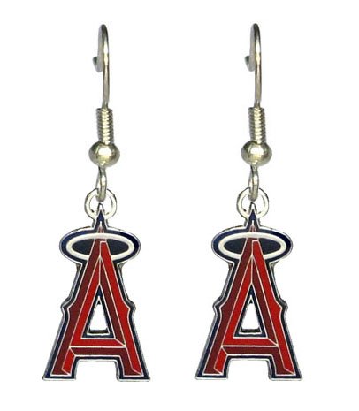 Los Angeles Angels - MLB Team Logo Dangler Earrings