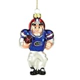 SC Sports Florida Gators Caucasian Football Player Ornament (Set of 2)