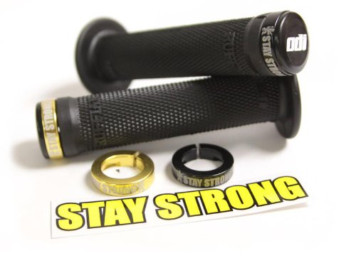 ODI BMX Griffe Stay Strong, schwarz, 143mm, 120801301
