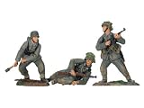 William Britain World War II 54mm Figures GERMAN WEHRAMACHT COVER FIRE SET #1, 3PCE SET
