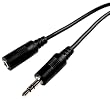 3.5mm (1/8 inch) Mini-Stereo Extension Cable for iPods, Microsoft Zune, iRiver, CD players, Stereos, Speakers, PC/TV Tuners, MP3s, Audiovox FMM100 FM Modulator and Many Other Devices