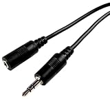 3.5mm (1/8 inch) Mini-Stereo Extension Cable for iPods, Microsoft Zune, iRiver, CD players, Stereos, Speakers, PC/TV Tuners, MP3s, Audiovox FMM100 FM Modulator and Many Other Devices
