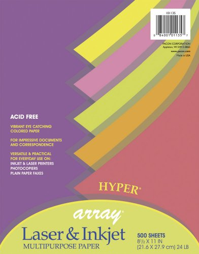Array Bond Paper, 8.5 x 11 Inches, 500 Sheets (101135)