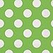 Unique Industries Lime Green 30423 Polka Dot Paper Napkins, 16ct