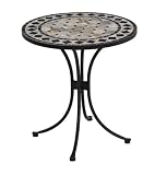 Home Styles Furniture Marble Outdoor Bistro Table