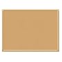 Board Dudes 18"x24" Oak Style Frame Cork Board (16162UA-1)