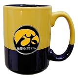 Iowa Hawkeyes 2-Tone Grande Mug - NCAA College Athletics - Fan Shop Sports Team Merchandise
