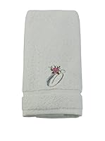 Bottega Tessile Toalla De Manos Monogram (Gris Claro O)