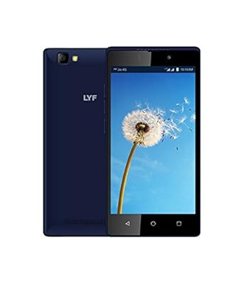 LYF WIND 7i - Dual Sim 4G VoLTE (Blue, 1GB RAM, 8GB ROM) with Android 6.0 Marshmallow