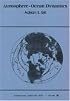 Atmosphere-Ocean Dynamics, Volume 30 (International Geophysics)