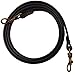 3/8” Black Top Grain Leather Cross Body Skinny Thin Replacement Purse Strap