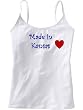 MADE IN KANSAS - State Series - White Women's / Girls Camisole (Girlie / Babydoll)
