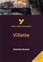 York Notes Advanced on Villette By Charlotte Bronte