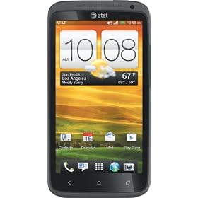 HTC One X 4G Android Phone, Gray (AT&T)