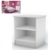 South Shore Libra Collection Night Stand, White