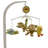 Just Born Monkey Business Musical Mobile by Triboro [並行輸入品]