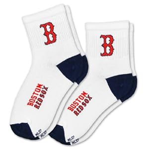 Click to buy Boston Red Sox Logo Merchandise: Kid's Youth Socks (2 Pack) from Amazon!