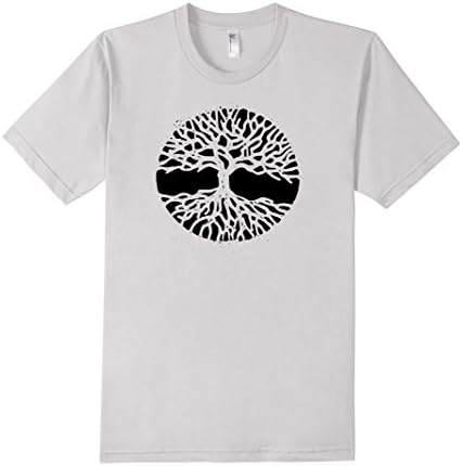 Tree of Life Roots Shirt - Male Large - Silver