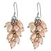 925 Sterling Silver Genuine Peach Freshwater Pearl title=