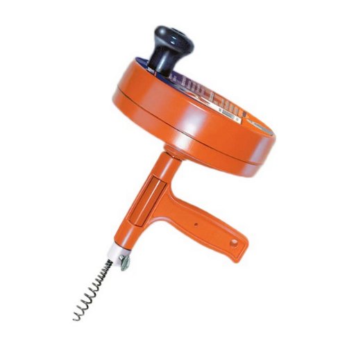 General Pipe Cleaners R25SM Spin Thru Drain Auger with 1/4Inch by 25
