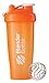 BlenderBottle Classic Loop Top Shaker Bottle, 28-Ounce, Orange/Orange