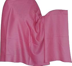 Womens Gift Pure Wool Shawls in Solid Color 84 x 42 inches