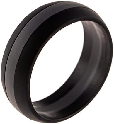 Men's Silicone Wedding Ring ✰ Crossfit, Weightlifting, Rock Climbing, All Outdoors &amp; Active Lifestyles ✰ Show Your Commitment Always, It's That Easy ✰ We Promise Satisfaction