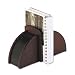 Rolodex 19350 Executive Woodline II Bookends, 10w x 4-1/2d x 6-1/8h, Mahogany