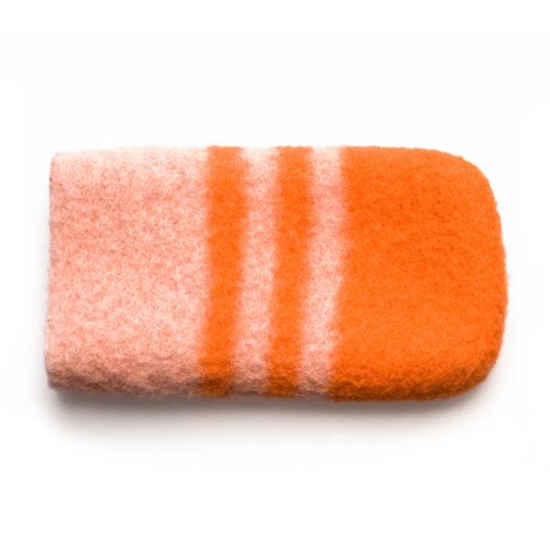 Flip Video Wool Pouch (Orange)