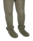 ベビーストーリー メロータイツ 75cm カーキ