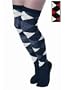 Argyle Over the Knee Socks by Foot Traffic