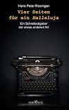 Produkt-Bild: Vier Seiten f&uuml;r ein Halleluja: Schreibratgeber